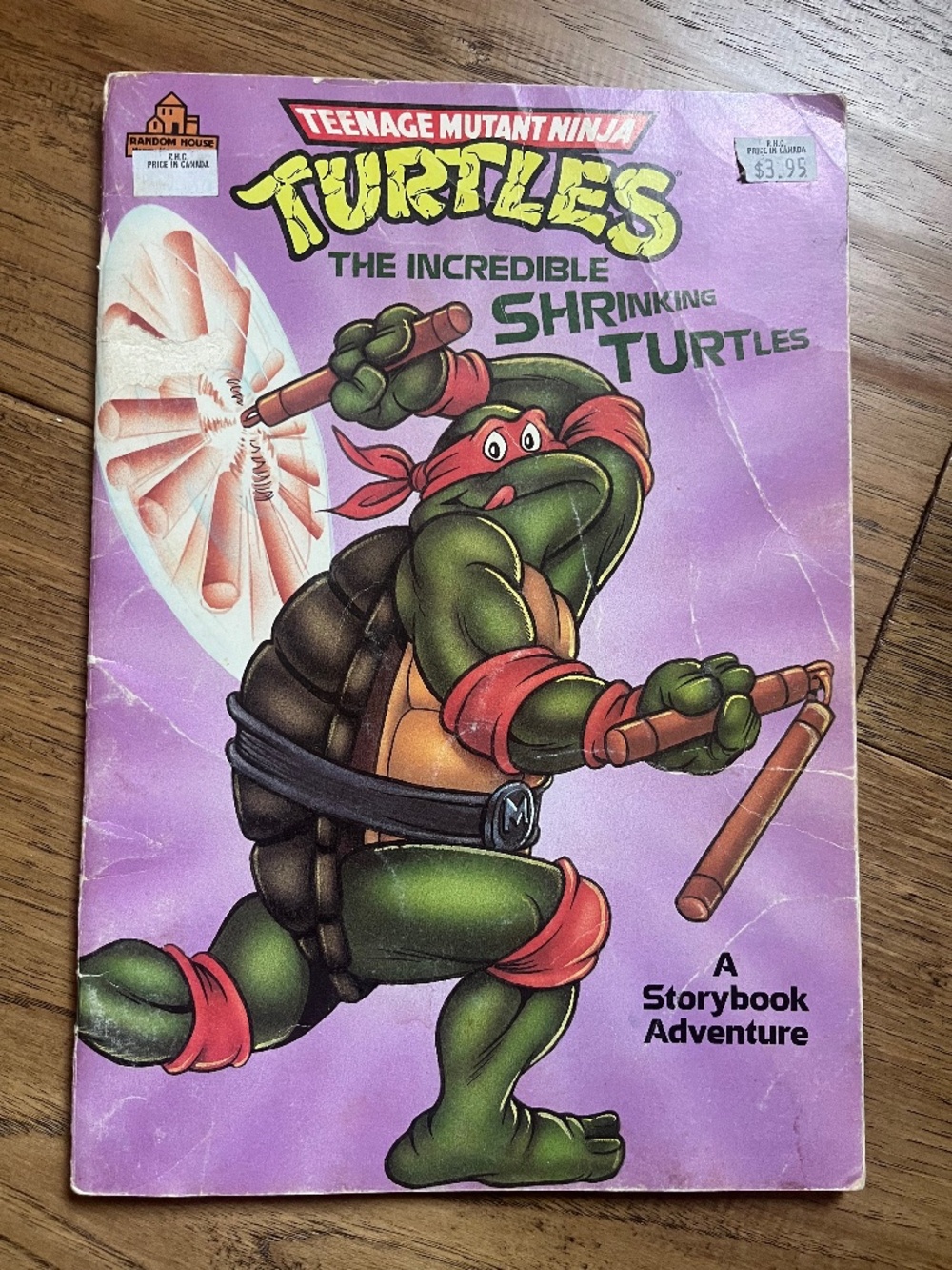Teenage Mutant Ninja Turtles Storybook, 1990